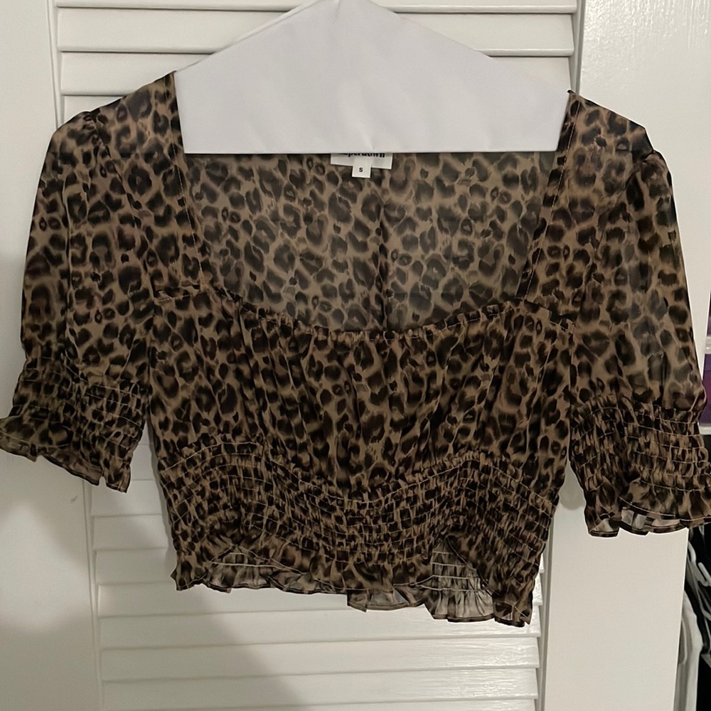 Superdown crop top